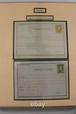 SLOVAKIA WWII 1935-1945 2 Albums Exhibition Premium with Signed Stamp Collection