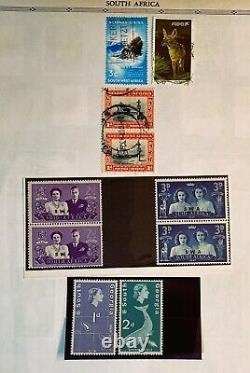SOUTH AFRICA RSA, SWA CORE Stamp Collection 600 on pages. FREE US SHIPPING