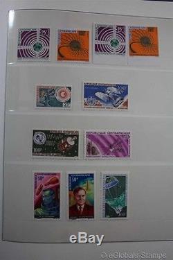 SPACE AFRICA 14 Albums MNH Stamp Collection Topical 2 BOX Dealer Imperforated