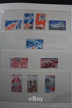 SPACE AFRICA 14 Albums MNH Stamp Collection Topical 2 BOX Dealer Imperforated