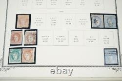 SPAIN 1850s-1970s COLLECTION OF 1,800+ STAMPS MINT & USED STORED IN SCOTT ALBUM