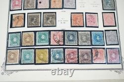 SPAIN 1850s-1970s COLLECTION OF 1,800+ STAMPS MINT & USED STORED IN SCOTT ALBUM