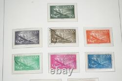SPAIN 1950s-1970s COLLECTION OF NEARLY 1,500 STAMPS STORED IN LIGHTHOUSE ALBUM