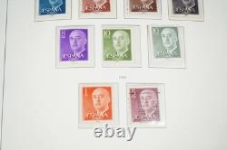 SPAIN 1950s-1970s COLLECTION OF NEARLY 1,500 STAMPS STORED IN LIGHTHOUSE ALBUM