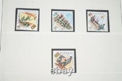 SPAIN 1970s COMPLETE COLLECTION OF 580 MINT STAMPS STORED IN LINDNER ALBUM