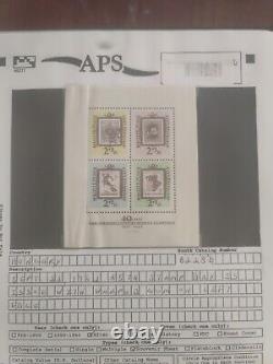 SPECTACULAR Hungary Stamp Collection In American Philatelic Society Album $$$HCV