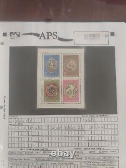 SPECTACULAR Hungary Stamp Collection In American Philatelic Society Album $$$HCV