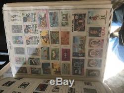 STAMP COLLECTION 6 MINKUS MASTER GLOBAL ALBUMS 1000s Of Stamps Personal Estate