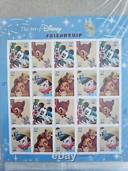 STAMP COLLECTION-Full Pages of stamps- John Wayne, Marilynn Monroe, Disney, more