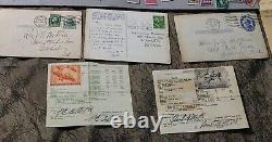 STAMP COLLECTION US & WORLD COUNTRIES. Great Grandfathers vintage collection