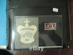 SUPERB neat COLLECTION 62 PRIVATE Presentation Packs in special album cat £1100