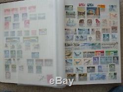 SWEDEN 1855-1970s Excellent Stamp Collection In Album Over 1400 Old stamps