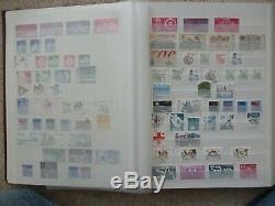 SWEDEN 1855-1970s Excellent Stamp Collection In Album Over 1400 Old stamps