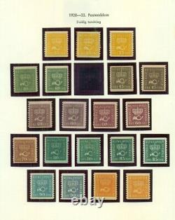 SWEDEN MINT COLLECTION 90% Never Hinged, Facit $42,996.00 EXCEPTIONAL