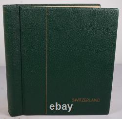 SWITZERLAND 1850-1960s COLLECTION OF 875 STAMPS MINT & USED IN LIGHTHOUSE ALBUM