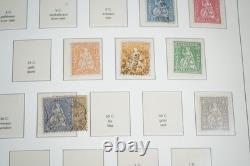SWITZERLAND 1850-1960s COLLECTION OF 875 STAMPS MINT & USED IN LIGHTHOUSE ALBUM