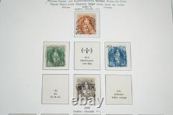 SWITZERLAND 1850-1960s COLLECTION OF 875 STAMPS MINT & USED IN LIGHTHOUSE ALBUM