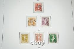 SWITZERLAND 1850-1960s COLLECTION OF 875 STAMPS MINT & USED IN LIGHTHOUSE ALBUM