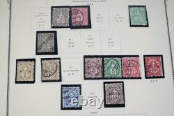 SWITZERLAND 1860s-1970s COLLECTION OF 1,000+ STAMPS STORED IN SCOTT ALBUM