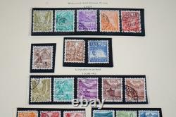 SWITZERLAND 1860s-1970s COLLECTION OF 1,000+ STAMPS STORED IN SCOTT ALBUM