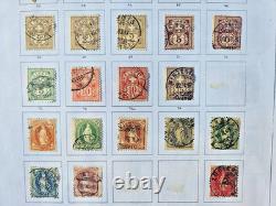 SWITZERLAND COLLECTION 1000 Mint & Used Stamps, 1862-2000, 62 Album Pages