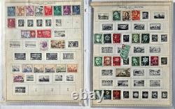 SWITZERLAND COLLECTION 1000 Mint & Used Stamps, 1862-2000, 62 Album Pages