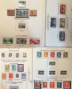 SWITZERLAND Superb Older Stamp Collection 1958 Minkus Specialty Album 400+stamps
