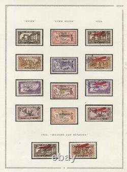 SYRIA AIR POST 1920-45 USED AIR POST COLLECTION ON MOC ALBUM PAGES virtually com