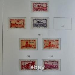 Saar Stamp Collection 1920-1959 on Album Sheets