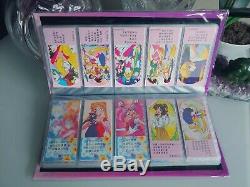 Sailor Moon Pretty Soldier Album 158 Stamps Japan Writing RARE Must Have Buy it