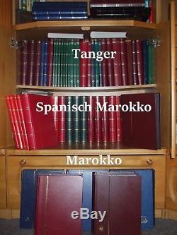 Sammlung Marokko, Spanisch-Marokko, Tanger Colonies Album Collection 730 diff
