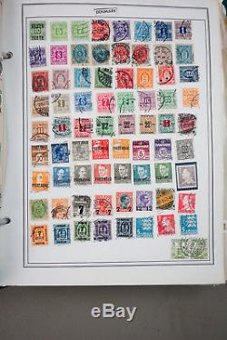 Scandinavia Stamps 1000s x Collection 1800s-1980s in Album