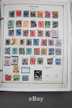 Scandinavia Stamps 1000s x Collection 1800s-1980s in Album