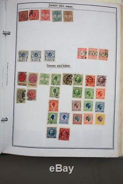 Scandinavia Stamps 1000s x Collection 1800s-1980s in Album