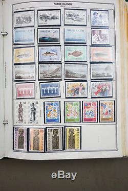 Scandinavia Stamps 1000s x Collection 1800s-1980s in Album