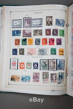 Scandinavia Stamps 1000s x Collection 1800s-1980s in Album