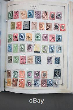 Scandinavia Stamps 1000s x Collection 1800s-1980s in Album