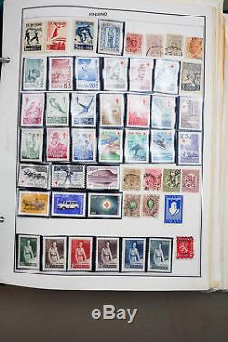 Scandinavia Stamps 1000s x Collection 1800s-1980s in Album