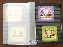 Scientists Nobel Prize collection 32-pages Prinz album with MNH stamp sets