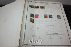 Scott Brown International 1901 1920 Stamp Album Collection About 800 Stamps