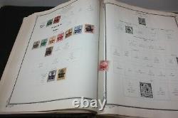 Scott Brown International 1901 1920 Stamp Album Collection About 800 Stamps