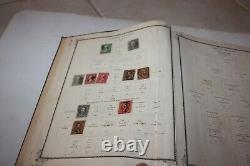 Scott Brown International 19th Century Stamp Album Collection About 750 Stamps