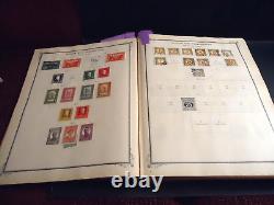 Scott Int. Postage Stamp Album 20th. Century 1901-1919 Over 2,100 Mint/Used