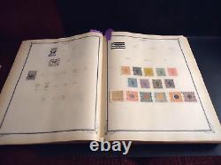 Scott Int. Postage Stamp Album 20th. Century 1901-1919 Over 2,100 Mint/Used