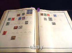 Scott Int. Postage Stamp Album 20th. Century 1901-1919 Over 2,100 Mint/Used