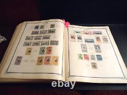 Scott Int. Postage Stamp Album 20th. Century 1901-1919 Over 2,100 Mint/Used