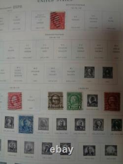 Scott International 6 Volume Album Collection w 12,000+ stamp part 1-6 1840-1968