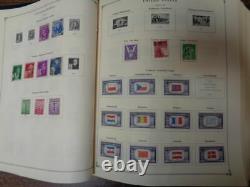 Scott International 6 Volume Album Collection w 12,000+ stamp part 1-6 1840-1968