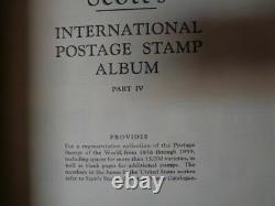 Scott International 6 Volume Album Collection w 7,000+ stamps Part 1-6 1840-1968