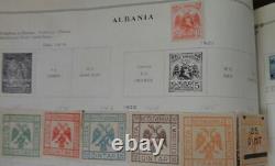 Scott International A-Z 1840-1935 with 9,500+ stamps Clean Early Album Collection